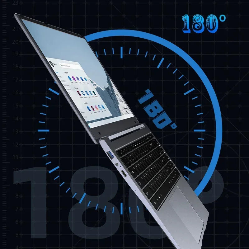 2025 New Laptop Portable Computer Windows 11 Pro Intel Core i9 8950HK Ultra Slim Gaming Laptops Office learn Notebook