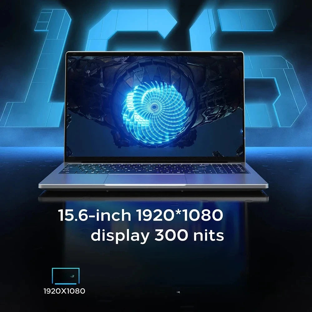 15.6 Inch Laptop 12th Gen Intel Alder N95 32GB DDR4 2TB WiFi Ultrabook